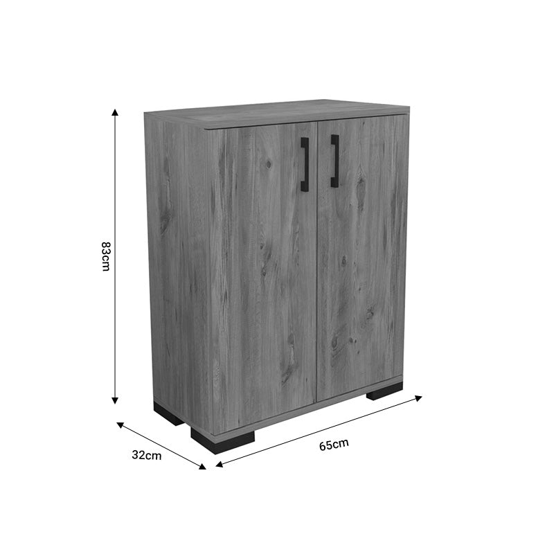Ντουλάπι Yven  oak μελαμίνης 65x32x83εκ - Image 7