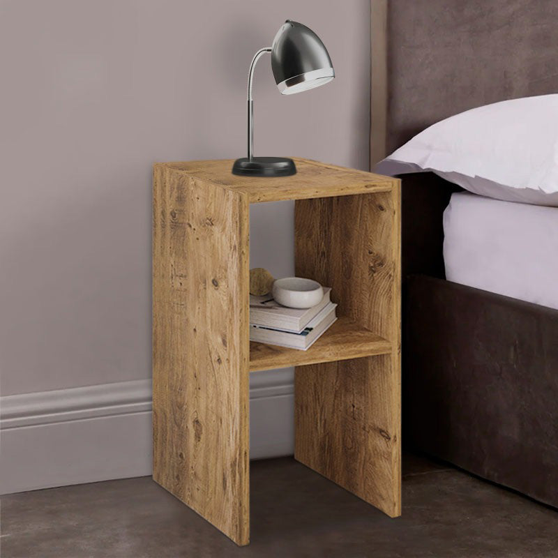 Κομοδίνο Deseo  σε oak απόχρωση 30x30x60εκ - Pakobazaar