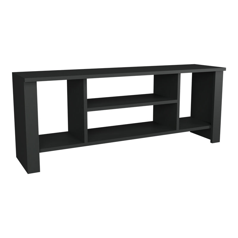 Έπιπλο τηλεόρασης Seref  σε ανθρακί απόχρωση 120x30x47εκ - Pakobazaar
