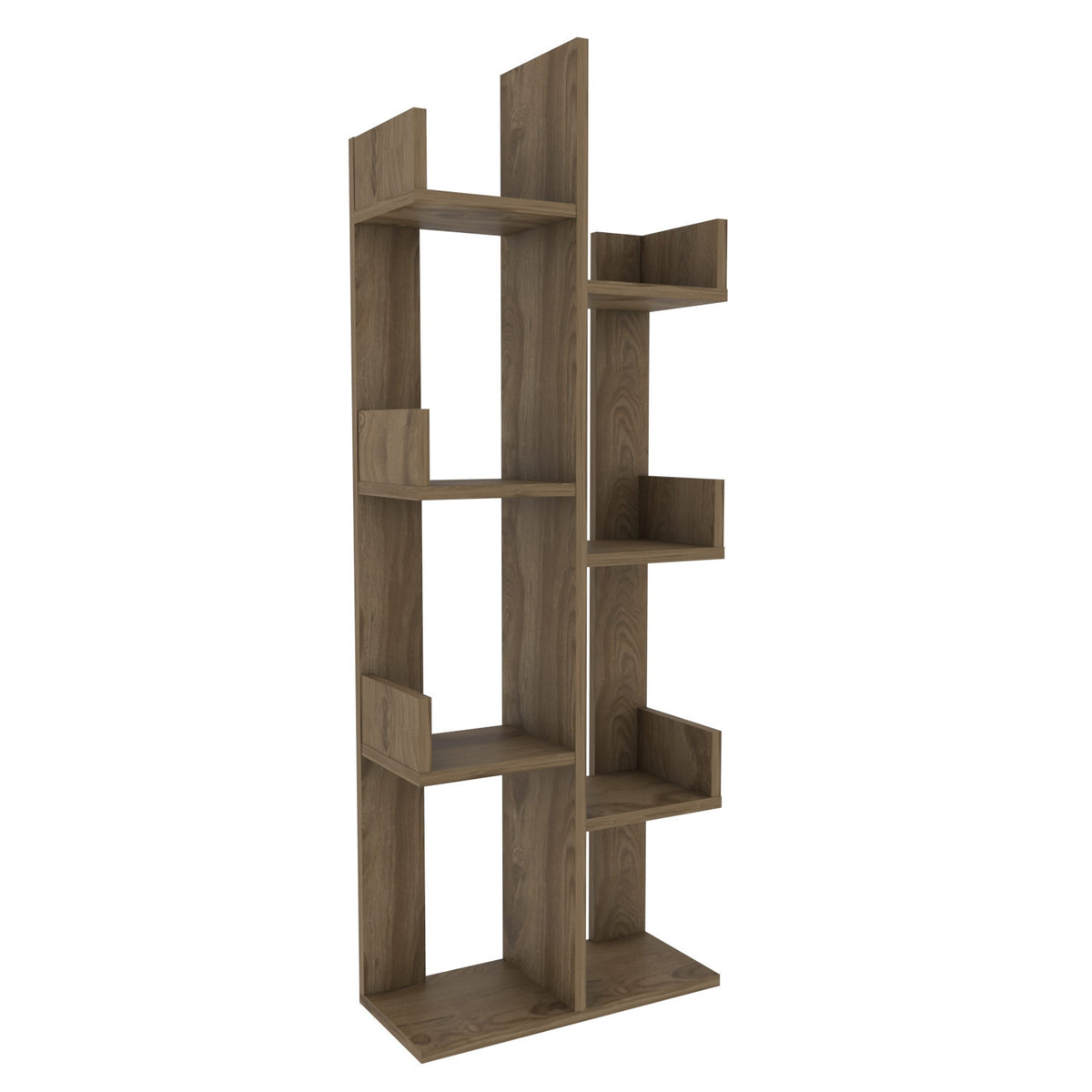 Βιβλιοθήκη Arkoudovatos Δρυς Oud 50x22x173 εκ. Μελαμίνης