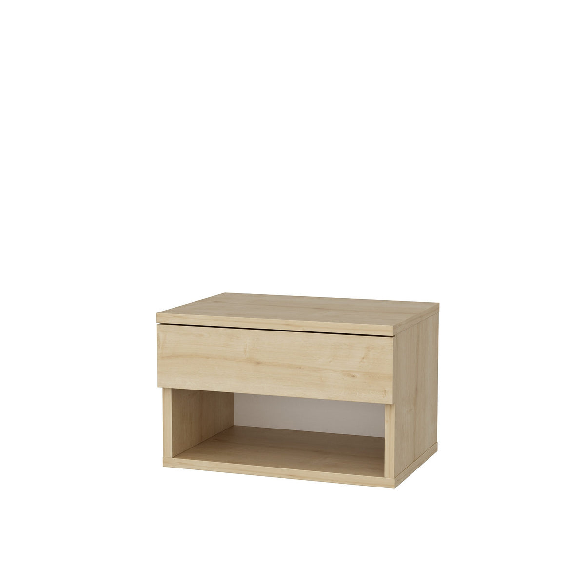 Κομοδίνο Anthili Δρυς 44.6x29x31.9 εκ. Μελαμίνης