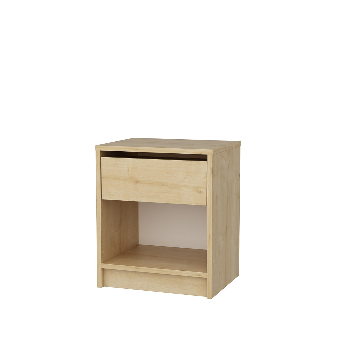 Κομοδίνο Episkopio Δρυς 44.6x35.9x52.8 εκ. Μελαμίνης