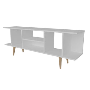 Έπιπλο Τηλεόρασης Zoumpoulo Λευκό 160x35x38.6 εκ. Μελαμίνης