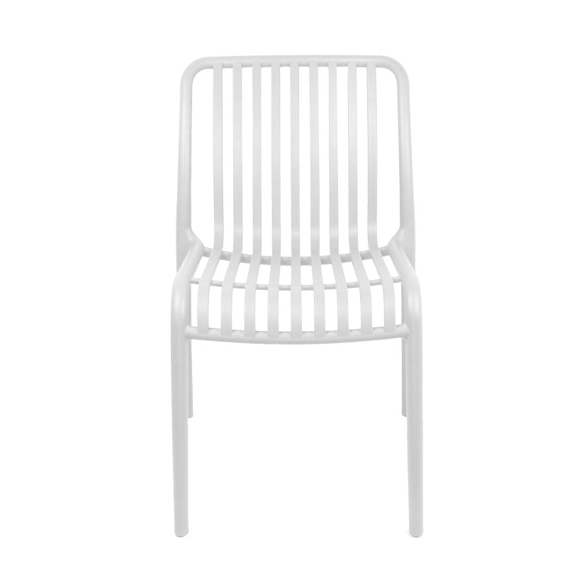 Καρέκλα Zoi  pp σε λευκή απόχρωση 42x58x79εκ - Image 5