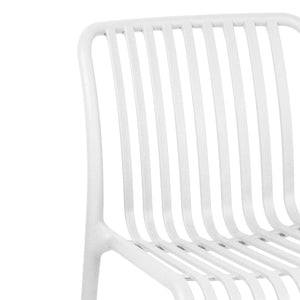 Καρέκλα Zoi  pp σε λευκή απόχρωση 42x58x79εκ - Image 6