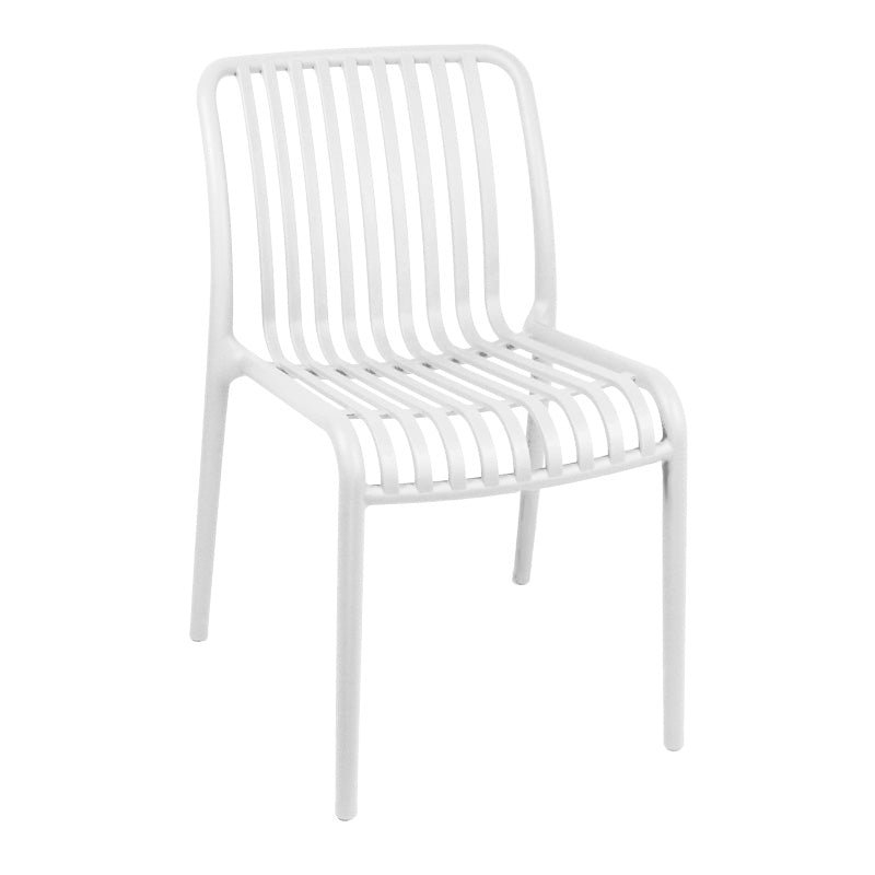 Καρέκλα Zoi  pp σε λευκή απόχρωση 42x58x79εκ - Image 1