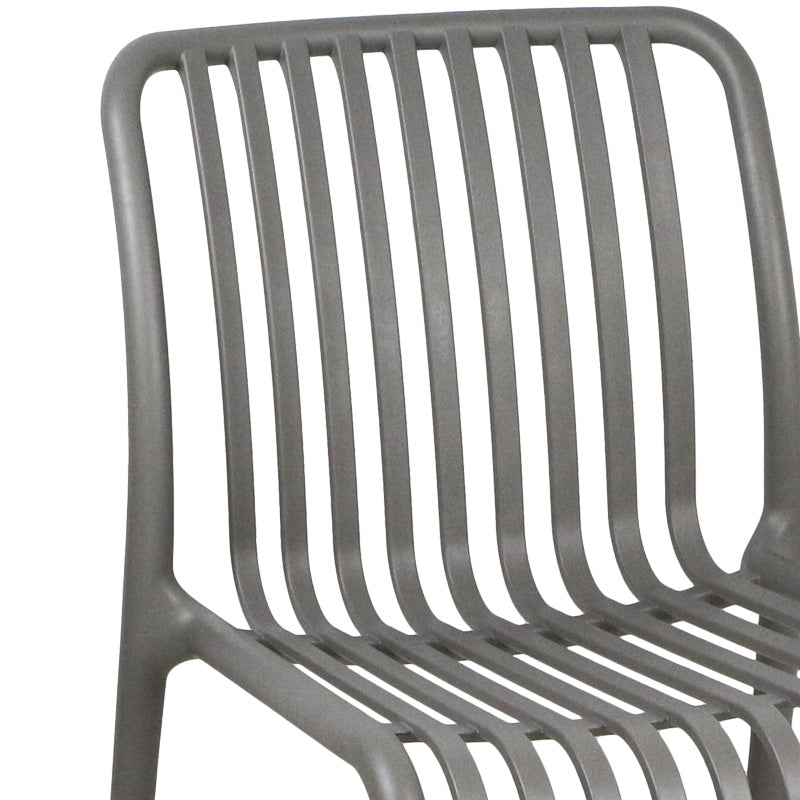 Καρέκλα Zoi  pp σε ανθρακί απόχρωση 42x58x79εκ - Pakobazaar