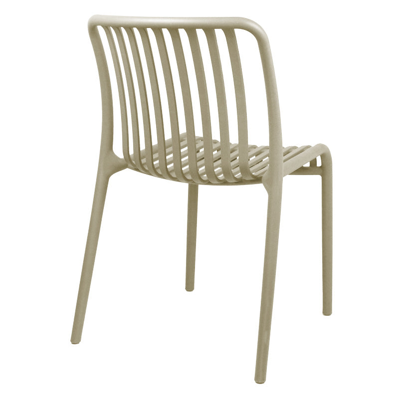 Καρέκλα Zoi  pp σε απόχρωση cappucino 42x58x79εκ - Pakobazaar