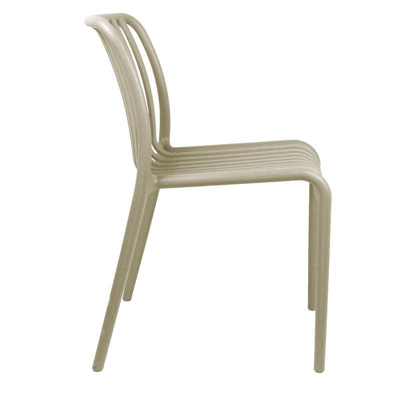 Καρέκλα Zoi  pp σε απόχρωση cappucino 42x58x79εκ - Pakobazaar