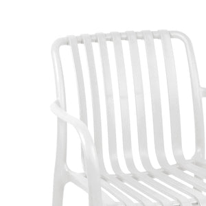 Πολυθρόνα Zoi  pp σε λευκή απόχρωση 58.5x54x80εκ - Image 5