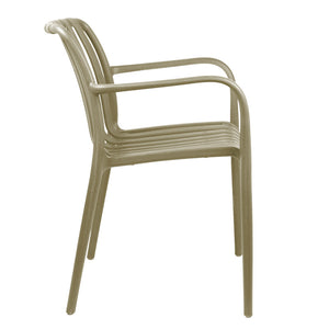 Πολυθρόνα Zoi  pp σε cappucino απόχρωση 58.5x54x80εκ - Pakobazaar