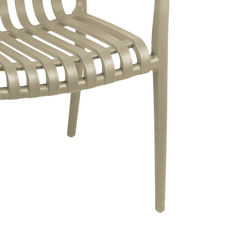 Πολυθρόνα Zoi  pp σε cappucino απόχρωση 58.5x54x80εκ - Pakobazaar