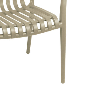 Πολυθρόνα Zoi  pp σε cappucino απόχρωση 58.5x54x80εκ - Pakobazaar
