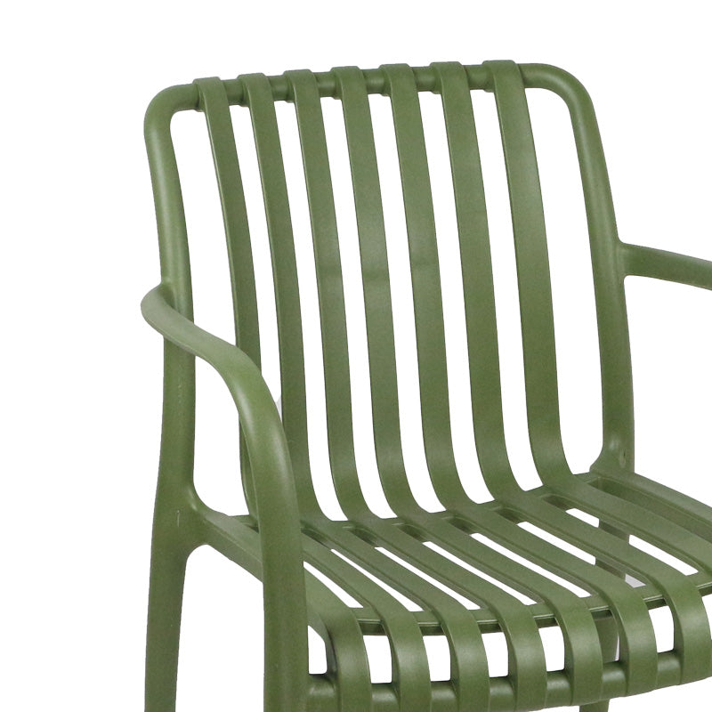 Πολυθρόνα Zoi  pp σε σκούρη πράσινη απόχρωση 58.5x54x80εκ - Pakobazaar