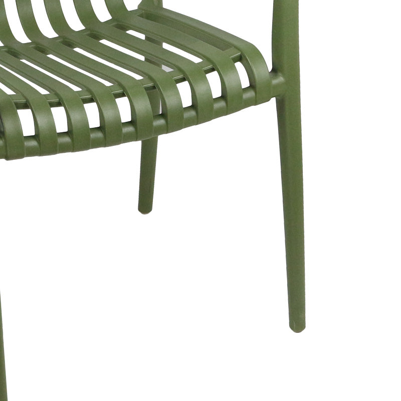 Πολυθρόνα Zoi  pp σε σκούρη πράσινη απόχρωση 58.5x54x80εκ - Pakobazaar