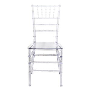 Καρέκλα Tiffany  διάφανο pc 38x38.5x88εκ - Pakobazaar