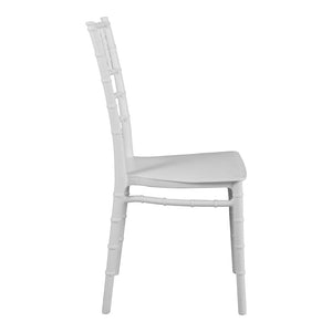 Καρέκλα Tiffany  pp σε λευκή απόχρωση 40x40x88εκ - Pakobazaar