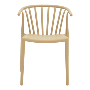 Πολυθρόνα Zelma  pp σε ανοιχτή απόχρωση cappuccino 55x53x73εκ - Pakobazaar