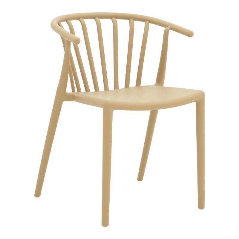 Πολυθρόνα Zelma  pp σε ανοιχτή απόχρωση cappuccino 55x53x73εκ - Image 1