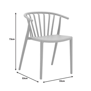 Πολυθρόνα Zelma  pp σε λευκή απόχρωση 55x53x73εκ - Image 6