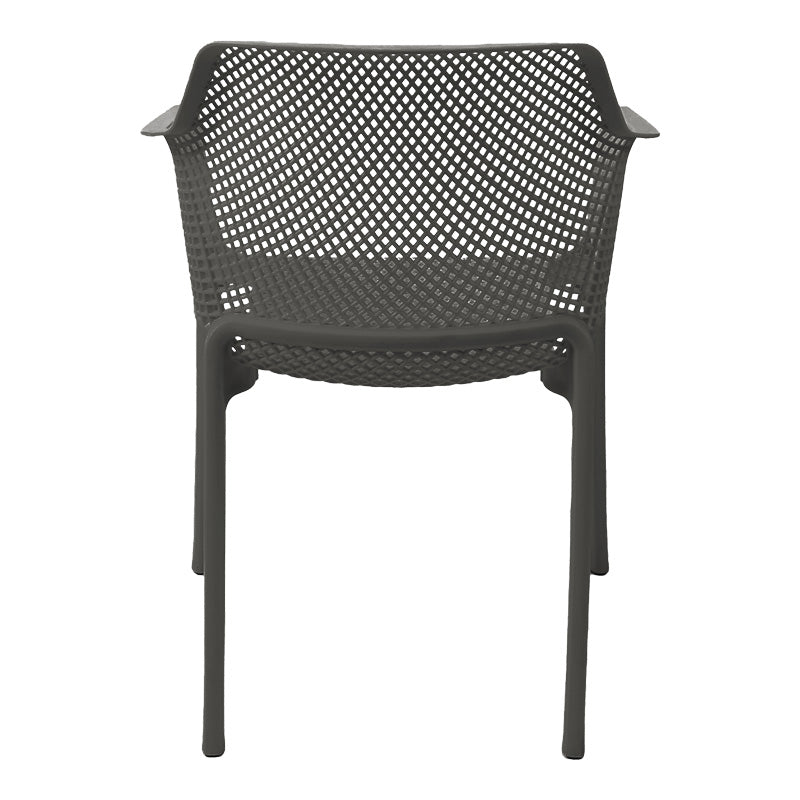 Πολυθρόνα Oviez  pp σε ανθρακί απόχρωση 59x58x79εκ - Pakobazaar