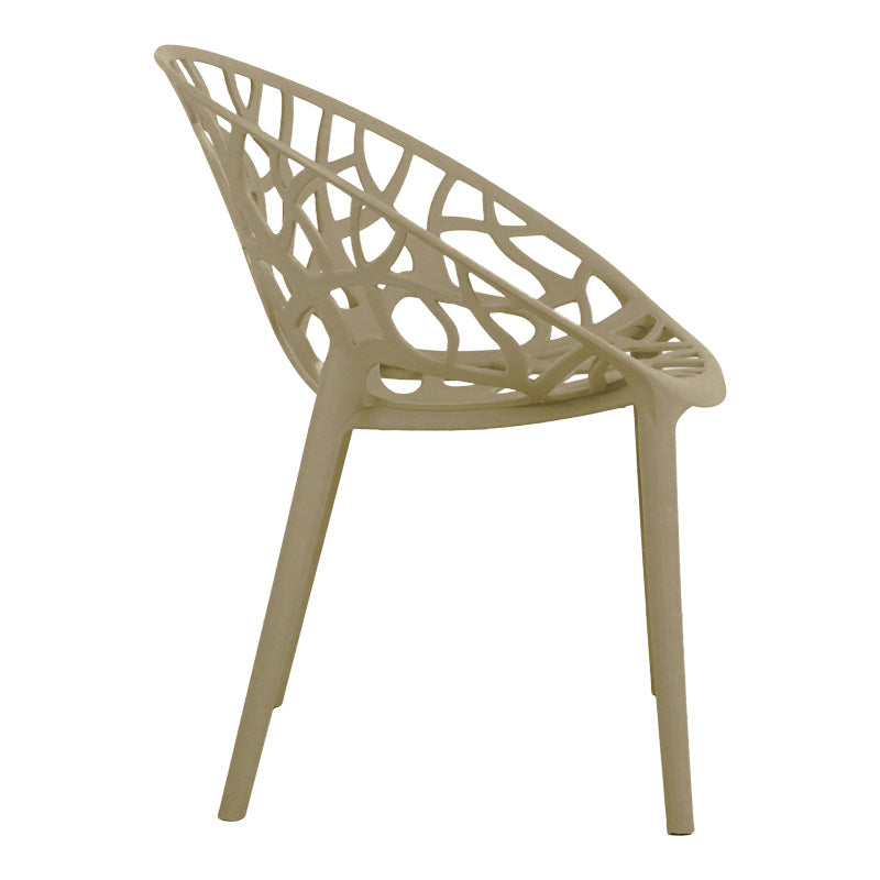 Πολυθρόνα Daren  pp σε cappuccino απόχρωση 59x60x79,5εκ - Image 4