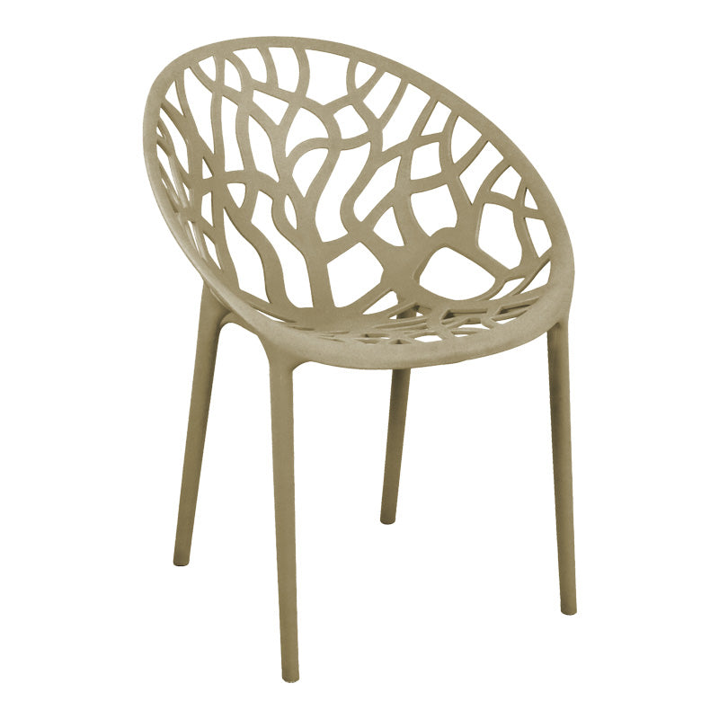 Πολυθρόνα Daren  pp σε cappuccino απόχρωση 59x60x79,5εκ - Image 1