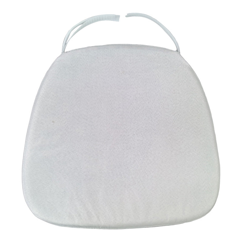 Μαξιλάρι Tiffany  ύφασμα σε λευκή απόχρωση 40.5x38.5x4εκ - Pakobazaar