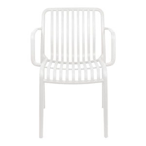 Πολυθρόνα Zoi  pp σε λευκή απόχρωση 54x57.5x79εκ - Pakobazaar