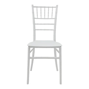 Καρέκλα Tiffany Ι  pp σε λευκή απόχρωση 38.5x46.5x87εκ - Pakobazaar