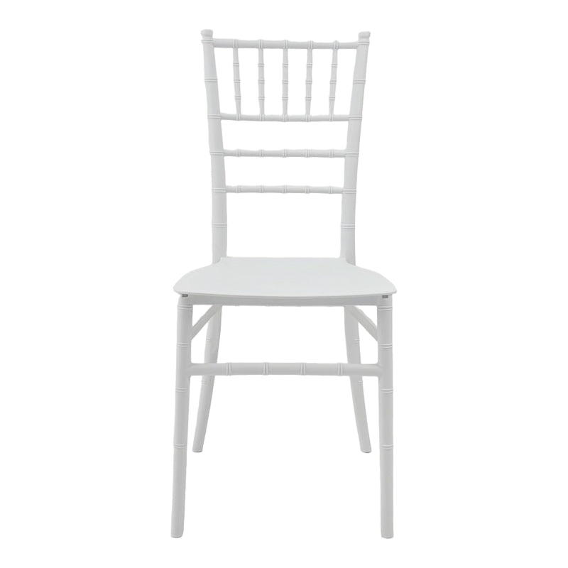 Καρέκλα Tiffany Ι  pp σε λευκή απόχρωση 38.5x46.5x87εκ - Pakobazaar