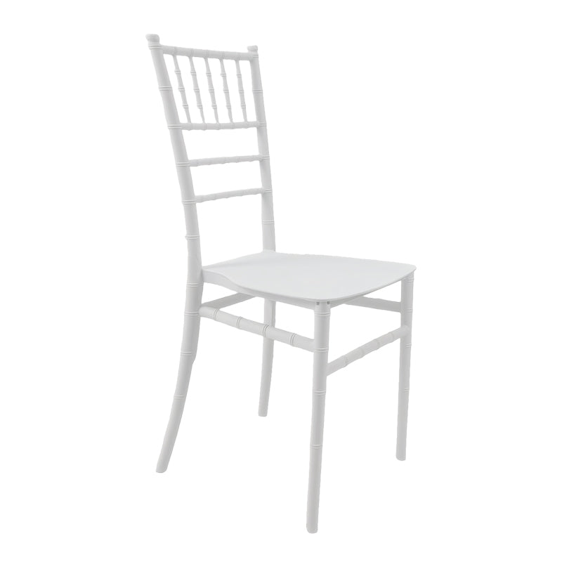Καρέκλα Tiffany Ι  pp σε λευκή απόχρωση 38.5x46.5x87εκ - Pakobazaar