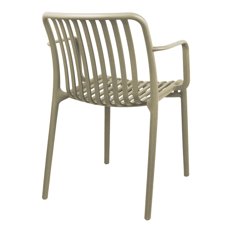 Πολυθρόνα Zoi  pp cappuccino 54x57.5x79εκ - Pakobazaar