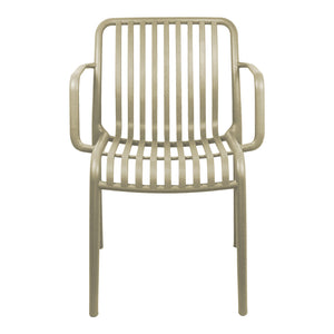 Πολυθρόνα Zoi  pp cappuccino 54x57.5x79εκ - Pakobazaar