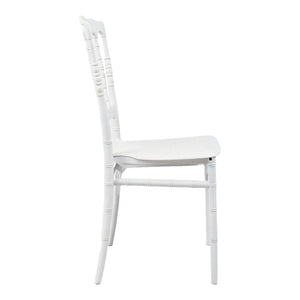 Καρέκλα Napoleon  pp λευκή 38,5x46,5x89εκ - Pakobazaar