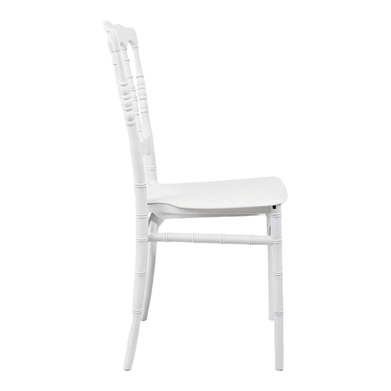 Καρέκλα Napoleon  pp λευκή 38,5x46,5x89εκ - Pakobazaar