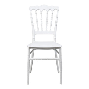 Καρέκλα Napoleon  pp λευκή 38,5x46,5x89εκ - Pakobazaar