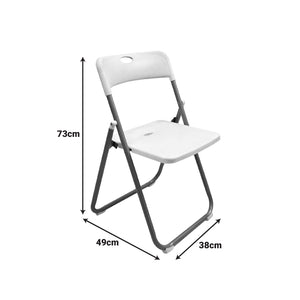Καρέκλα catering-συνεδρίου πτυσσόμενη Edison  μαύρο 38x49x73εκ - Pakobazaar