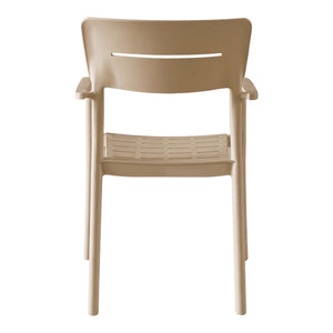 Πολυθρόνα Pilma  cappuccino PP 57x54x82εκ