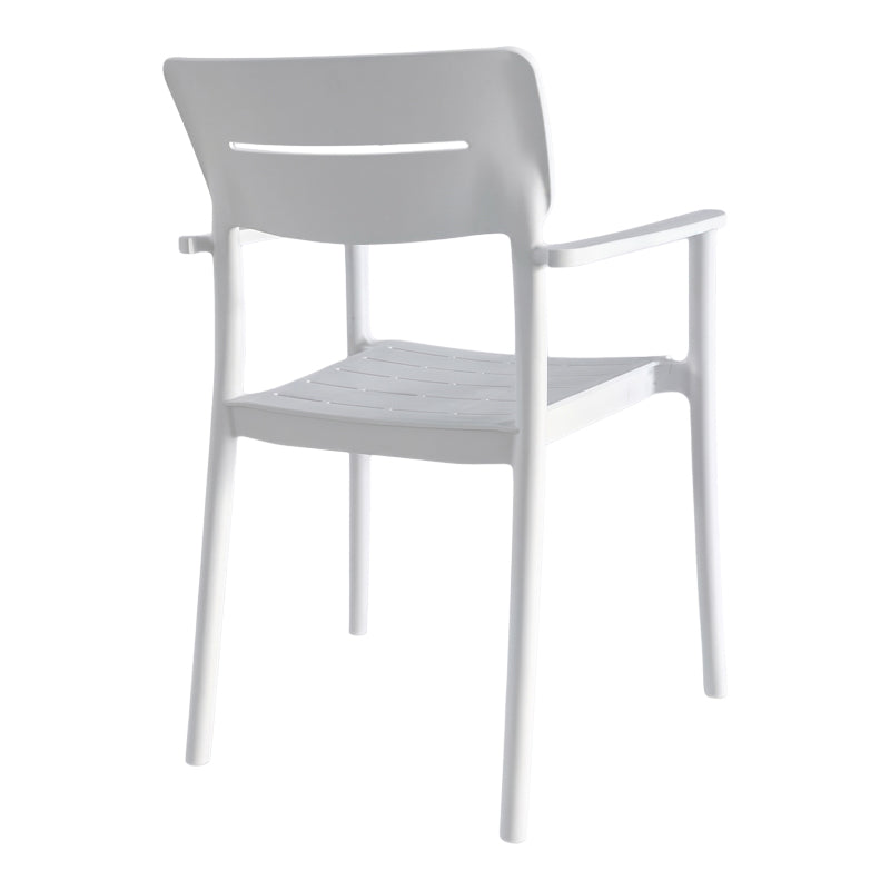 Πολυθρόνα Pilma  λευκό PP 57x54x82εκ - Pakobazaar