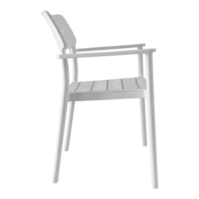 Πολυθρόνα Pilma  λευκό PP 57x54x82εκ - Pakobazaar