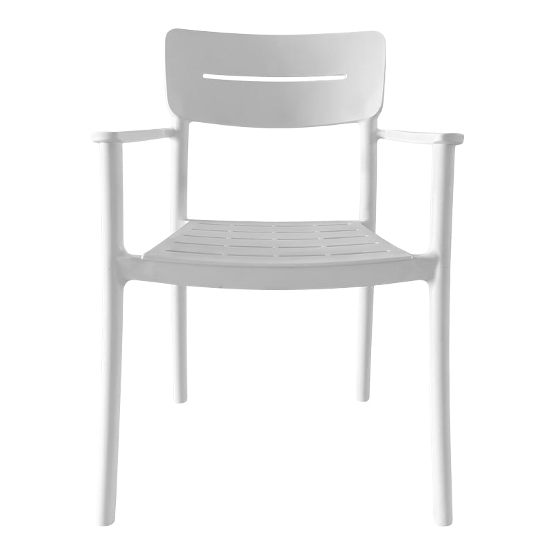 Πολυθρόνα Pilma  λευκό PP 57x54x82εκ - Pakobazaar