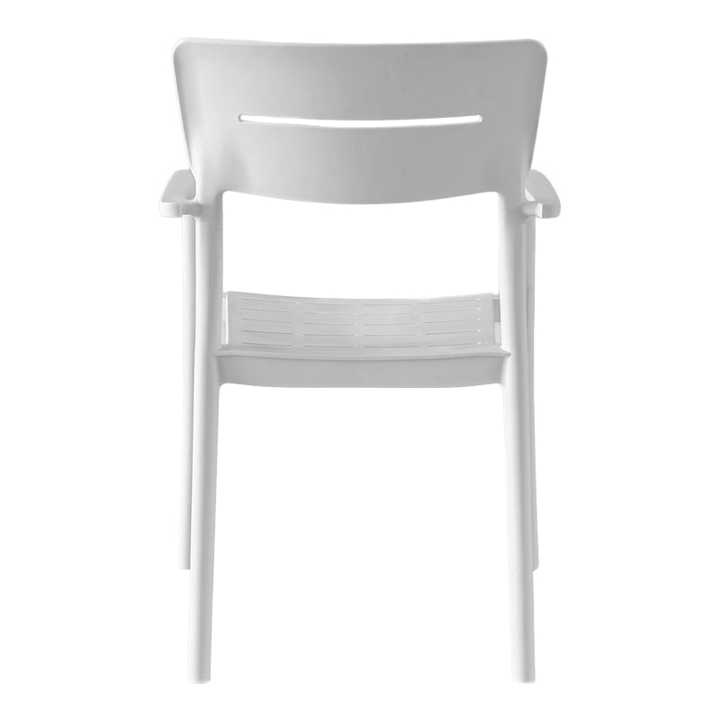 Πολυθρόνα Pilma  λευκό PP 57x54x82εκ - Pakobazaar