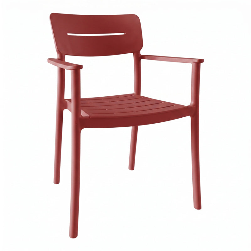 Πολυθρόνα Pilma  terracotta PP 57x54x82εκ - Pakobazaar