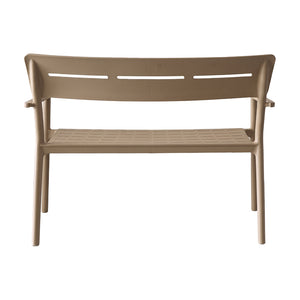 Παγκάκι διθέσιο Cadrin  cappuccino PP 117x60x83εκ