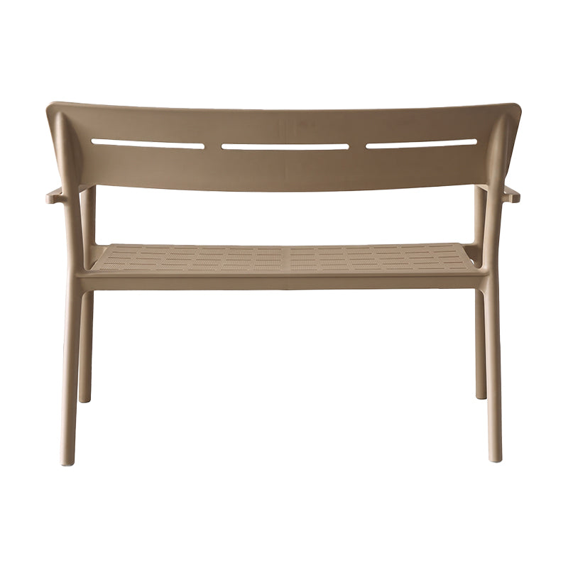 Παγκάκι διθέσιο Cadrin  cappuccino PP 117x60x83εκ
