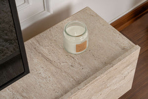 Έπιπλο Τηλεόρασης Myrtia Travertine 180x31.4x42 εκ. Μελαμίνης
