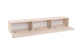 Έπιπλο Τηλεόρασης Myrtia Travertine 180x31.4x42 εκ. Μελαμίνης