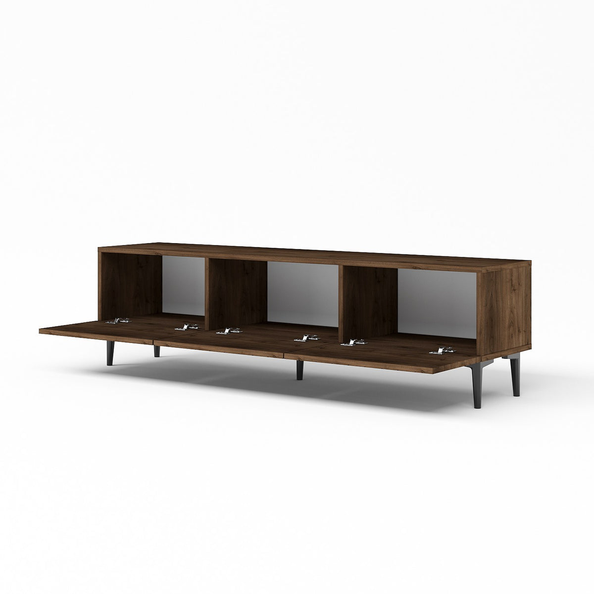 Έπιπλο Τηλεόρασης Thymari Καρυδί 160x31.4x44.1 εκ. Μελαμίνης