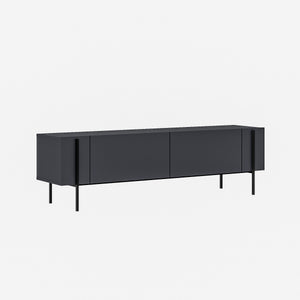 Έπιπλο Τηλεόρασης Rigani Ανθρακί 160x31.4x45.6 εκ. Μελαμίνης
